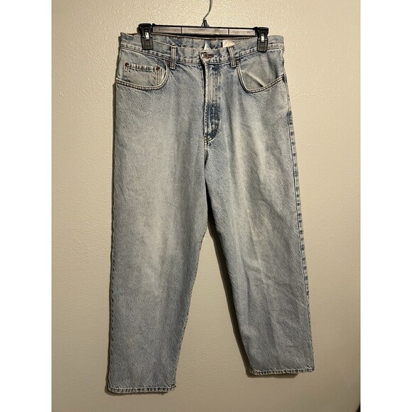 Vtg Lucky Brand Jeans Mens 36 (34x29) Blue 81 Relaxed Fit Denim Straight Leg USA - Picture 1 of 16